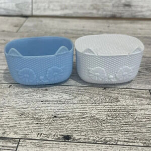 LOL Dolls House Lot Of 2 Cat Wicker Basket Calico Critters